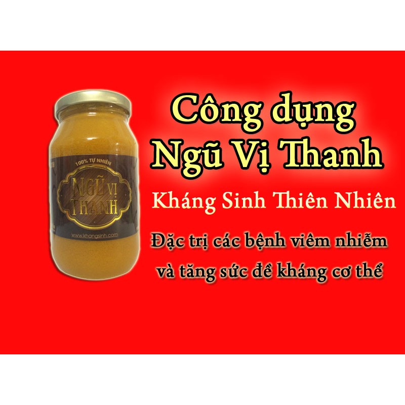 Bài thuốc ngũ vị thanh cực kỳ tốt cần có trong tủ mỗi gia đình