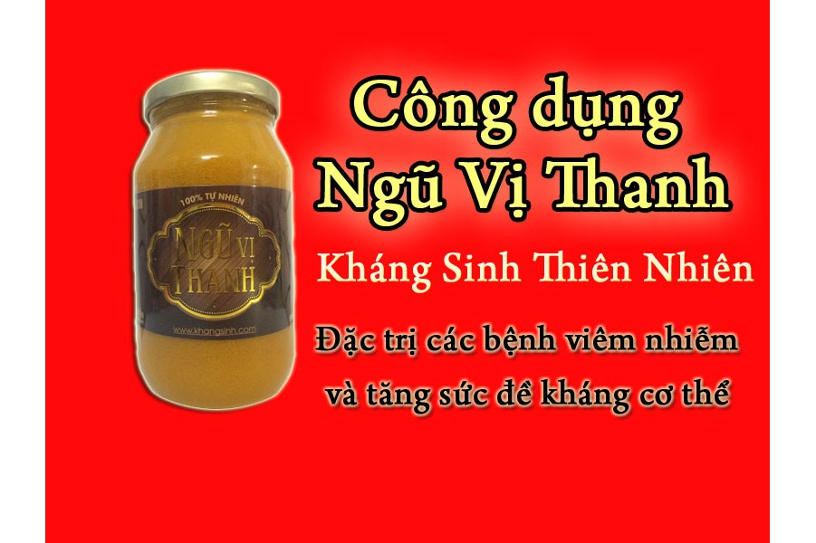 Bài thuốc ngũ vị thanh cực kỳ tốt cần có trong tủ mỗi gia đình