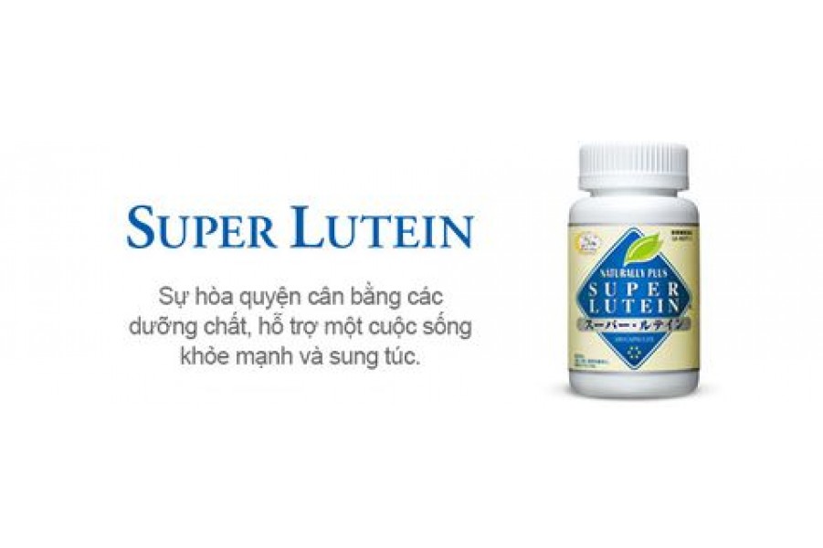 SUPER LUTEIN SẢN PHẨM DUY NHẤT  TRÊN THỊ TRƯỜNG CHỨA 6 CHẤT CAROTENOID VÀ 5 DINH DƯỠNG CẦN THIẾT NHẤT CHO CƠ THỂ